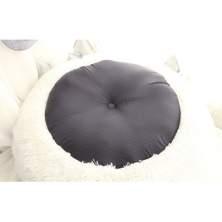 ペットベッド ドーナツ型 ラウンドベッド フェイクファー カドラー ペット用 犬用 猫用 冬 M L 寝床 寝具 クッション ソファー ふかふか ふわ Pet 1 おとりよせ Com 通販 Yahoo ショッピング