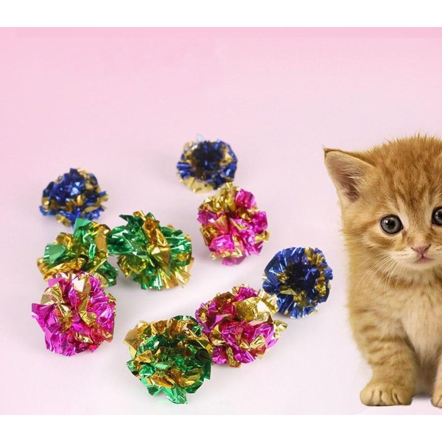 ボール おもちゃ ペット用 猫用 ペーパーボール トイ トーイ オモチャ 玩具 カシャカシャ音が出る カサカサ シャカシャカ キラキラ 運動不足解消 Pet おとりよせ Com 通販 Yahoo ショッピング
