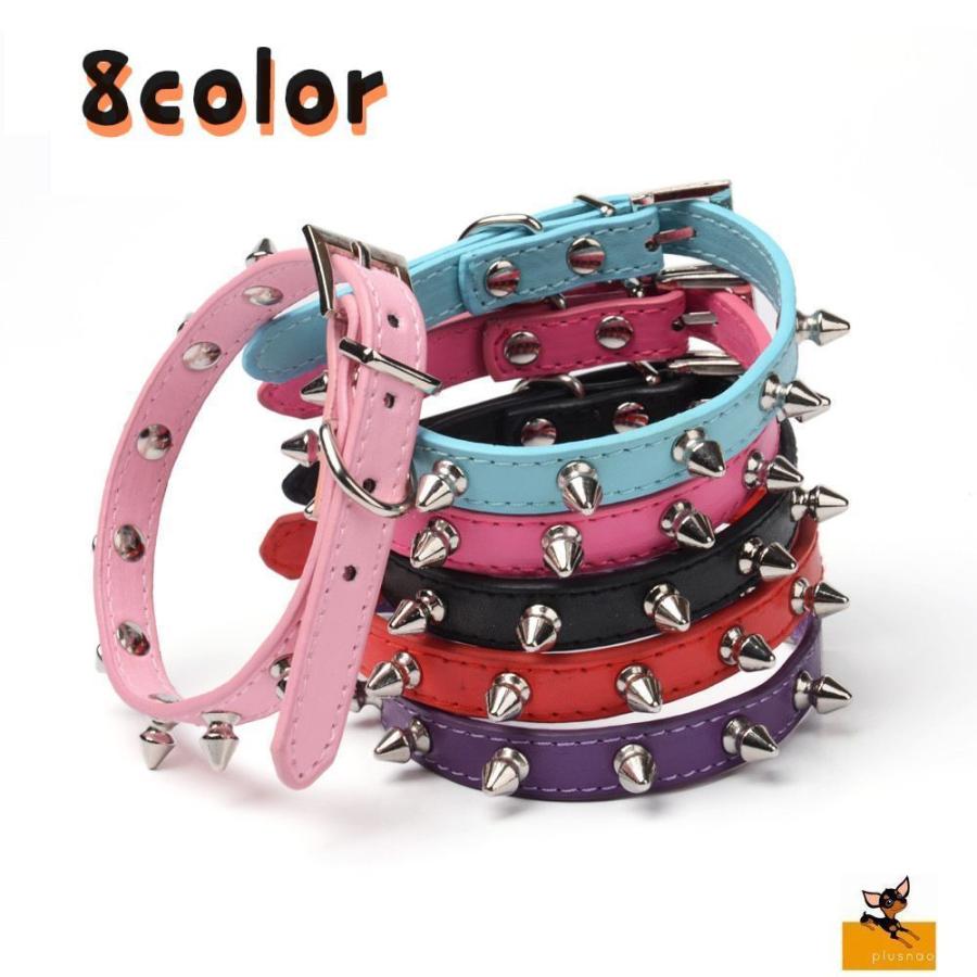 首輪 犬用 ペット用品 小型犬 中型犬 ドッググッズ ベルトタイプ スタッズ かわいい かっこいい クール お出掛け お散歩 おしゃれ