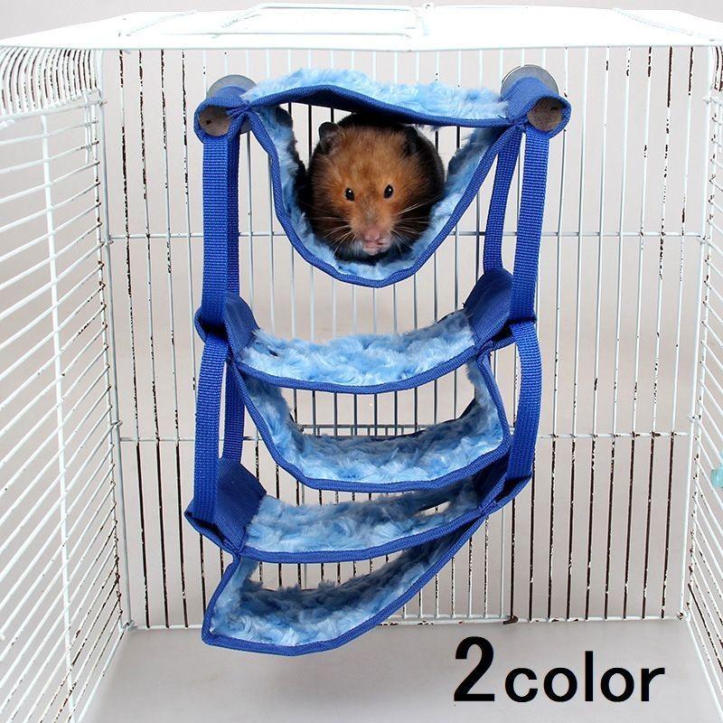 小動物用ハンモック 寝床 多層 縦長 5段ベッド ケージ取り付け 吊り下げ ハムスター リス ふかふか ふわふわ 快適 ベッド 遊び場 ストレス解消 Pet 275 おとりよせ Com 通販 Yahoo ショッピング