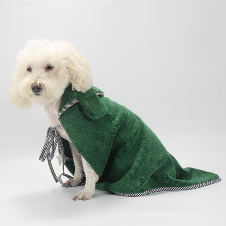 ペット用バスローブ バスタオル 犬用 猫用 ペット用品 シャンプーアイテム お風呂 シャワー 吸水 体拭き フード付き 耳付き 正方形 かわいい Pet おとりよせ Com 通販 Yahoo ショッピング