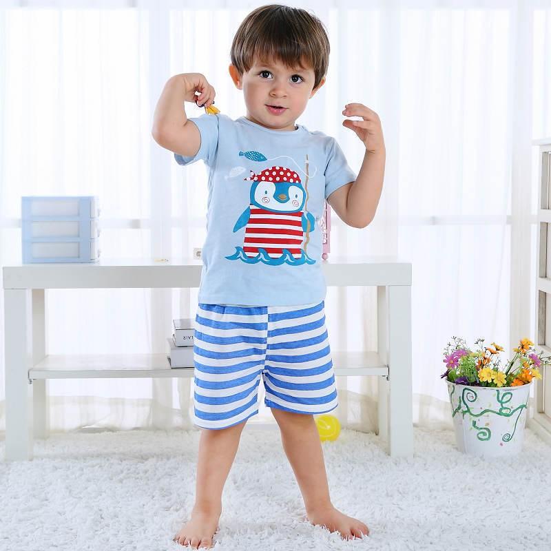 子供用 パジャマ ルームウエア 上下セット 半袖 半ズボン イラストプリント 可愛い 肩ボタン ラウンドネック 男の子 女の子 ベビー キッズ 75 Set おとりよせ Com 通販 Yahoo ショッピング