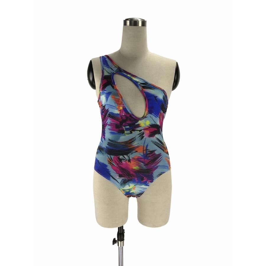 水着 ワンピース ロングカーディガン 2点セット レディース スイムウェア ワンショルダー ガウン 羽織 セクシー カラフル 日焼け対策 体型カバー Set 035 おとりよせ Com 通販 Yahoo ショッピング