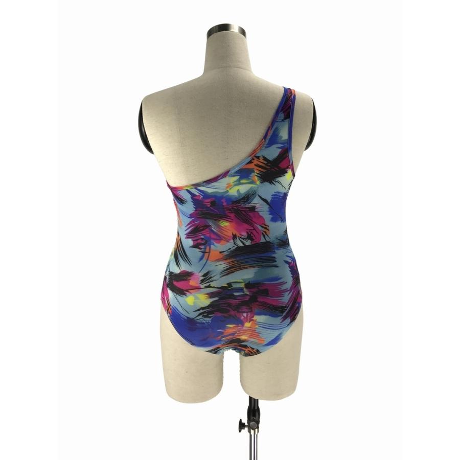 水着 ワンピース ロングカーディガン 2点セット レディース スイムウェア ワンショルダー ガウン 羽織 セクシー カラフル 日焼け対策 体型カバー Set 035 おとりよせ Com 通販 Yahoo ショッピング