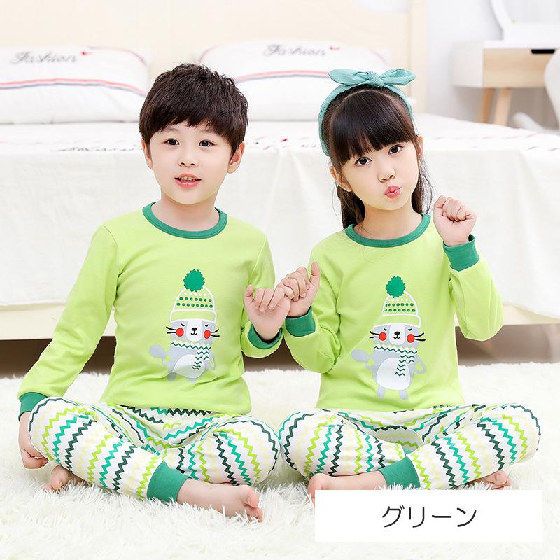 うのにもお得な パジャマ 上下セット 子供用 長袖 長ズボン ロングパンツ プルオーバー キッズ 子ども用 男の子 女の子 部屋着 ルームウェア 寝巻き プリント 可 Coppelia Evenement Fr