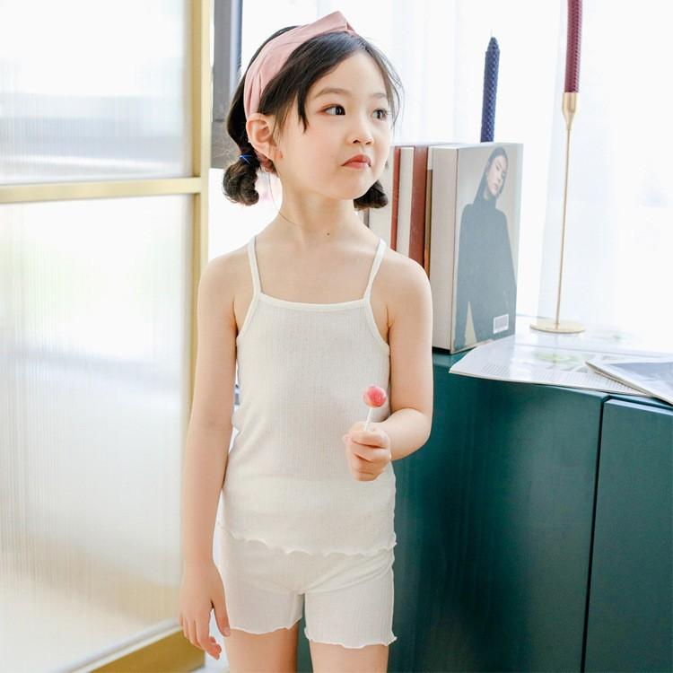 女の子向けプレゼント集結 キャミソール 子供服 キッズ 2点セット 4点セット ガールズ インナー 小学生 中学生 女の子 タンクトップ ダンス スポーツ ジュニア トップス Enacol Webview Pt