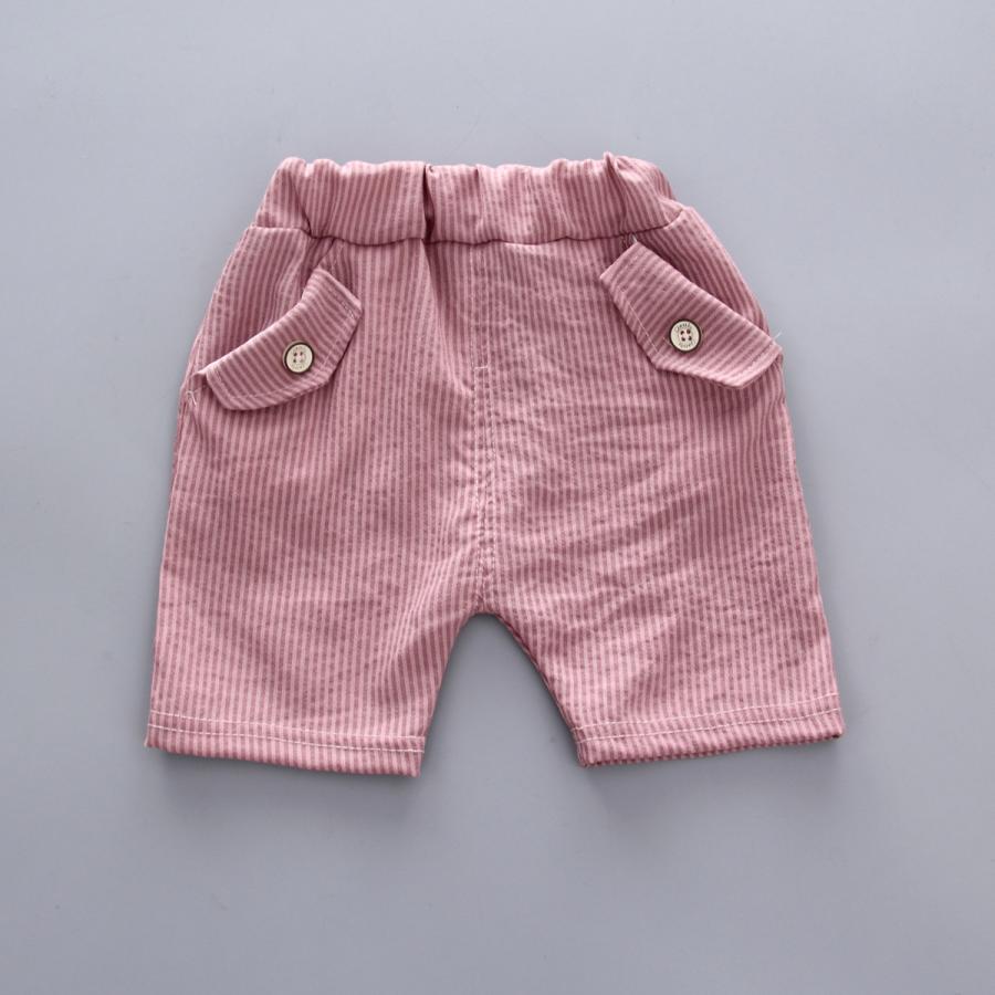 セットアップ 2点セット キッズ 子供 ベビー 赤ちゃん 男の子 上下セット トップス ボトムス 半袖 半ズボン Tシャツ カットソー ラウンドネック|mignonlindo|05