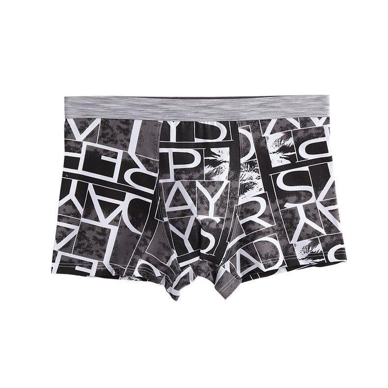 ボクサーパンツ ボックスショーツ 単品 立体設計 メンズ パンツ パンティー インナー 男性下着 3d設計 立体成型 アルファベット 英語 総柄 おし Sho おとりよせ Com 通販 Yahoo ショッピング