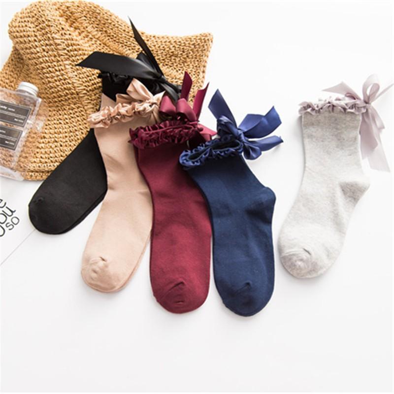 靴下 リボン 黒 ソックス レディース かわいい おしゃれ 女の子 足首ソックス リボン付き ヒール 無地 短い 可愛い りぼん Sox おとりよせ Com 通販 Yahoo ショッピング
