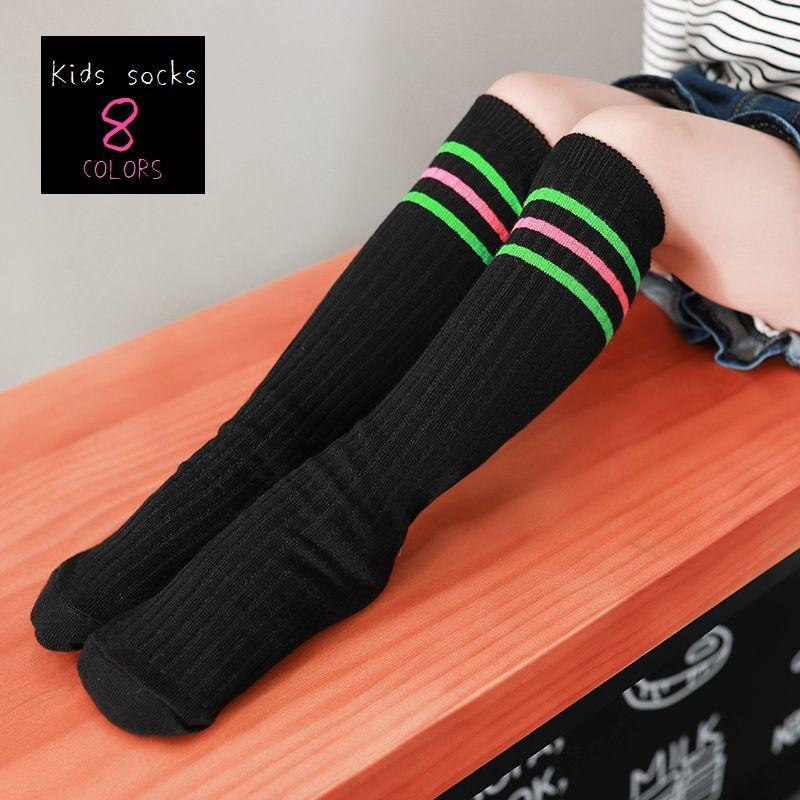 靴下 ソックス 子供 キッズ ファッション小物 ハイソックス ストライプ 男の子 女の子 共用 カラフル オシャレ 秋冬 暖かい Sox おとりよせ Com 通販 Yahoo ショッピング