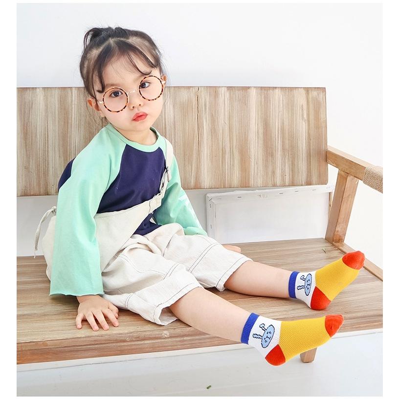 靴下 ソックス ショート 5足セット キッズ ベビー ジュニア 子供 男の子 女の子 メッシュ 通気性 イラスト ボーダー ロゴ かわいい おしゃれ Sox おとりよせ Com 通販 Yahoo ショッピング