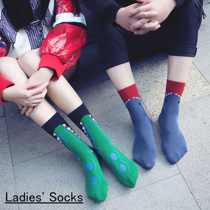 靴下 クルーソックス レディース 女性 ショート丈 鮫 サメ さめ カジュアル 中学生 高校生 かわいい おしゃれ 個性的 面白い 派手 インナー お Sox おとりよせ Com 通販 Yahoo ショッピング