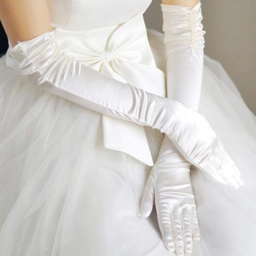 シンプル ウエディンググローブ ロング手袋 ドレス用 グローブ ウエディング ブライダルグローブ 結婚式 パーティー St 001 おとりよせ Com 通販 Yahoo ショッピング