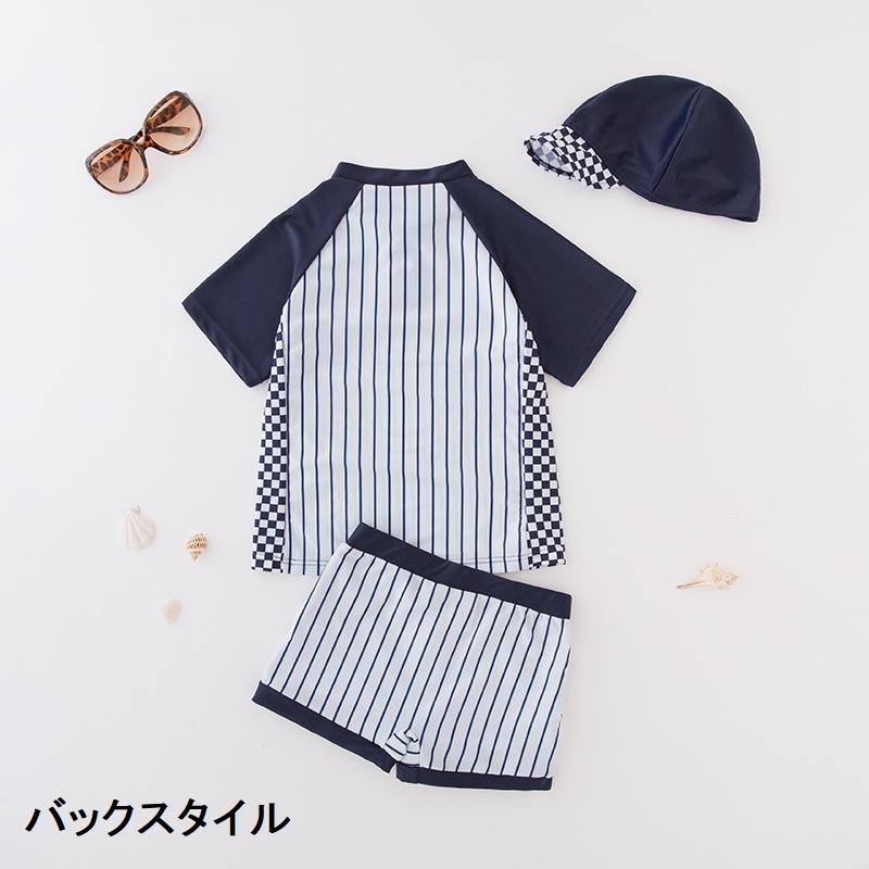 水着 キッズ 子供用 上下セット 3点セット ラッシュガード 帽子付き 半袖 パンツ 短パン プルオーバー かわいい スイムウェア 紫外線対策 Uv対 Swim おとりよせ Com 通販 Yahoo ショッピング