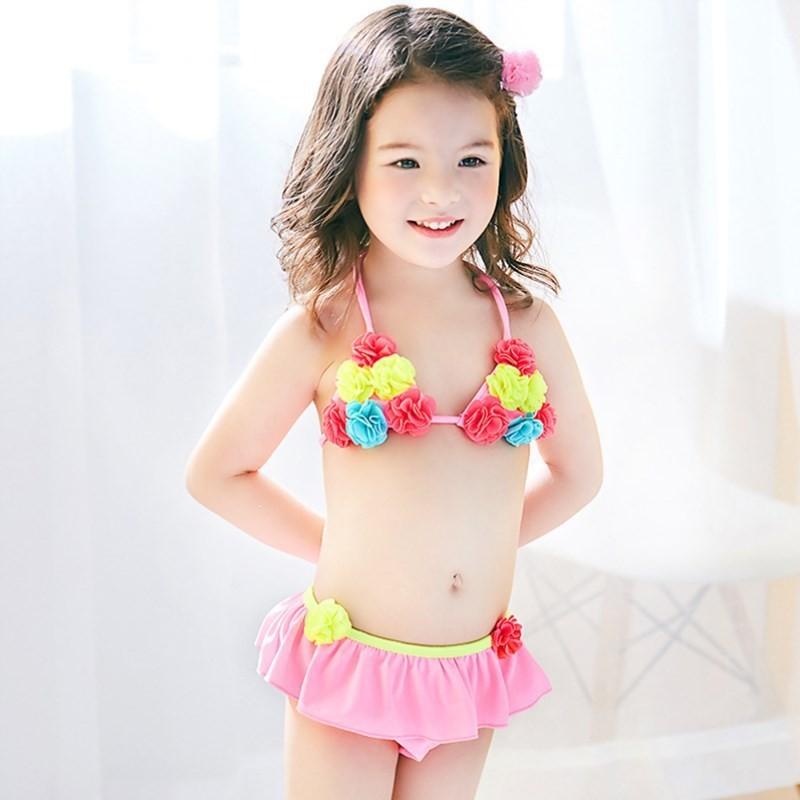 水着 ワンピース水着 女の子 ガール 子供 キッズ ジュニア 可愛い おしゃれ スイムウェア 花 フリル ピンク Swim おとりよせ Com 通販 Yahoo ショッピング