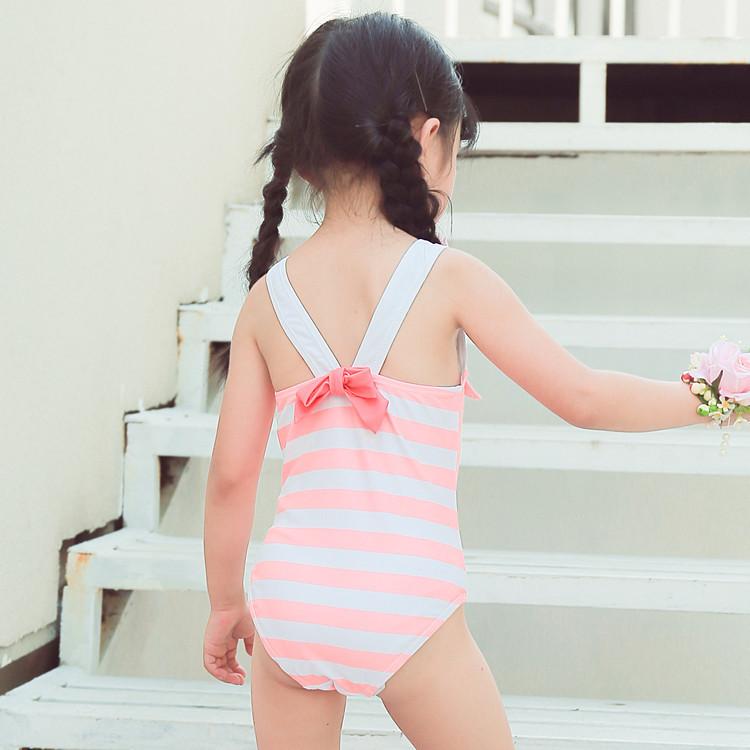 水着 ワンピースタイプ スイムウェア キッズ 子供 女の子 ガールズ 水泳用品 オールインワン ボーダー しましま リボン ノースリーブ 猫 ネコ 耳 Swim おとりよせ Com 通販 Yahoo ショッピング