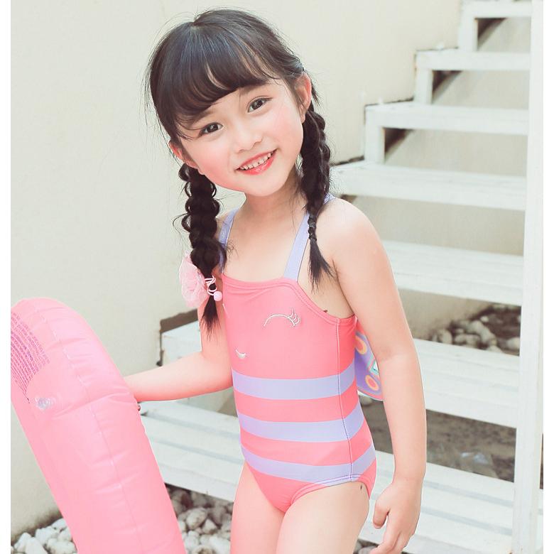 水着 ワンピースタイプ キッズ 子供用 女の子 スイムウェア 袖なし ノースリーブ ボーダー 羽付き お洒落 かわいい 夏 プール 海 川 水遊び 海 Swim 229 おとりよせ Com 通販 Yahoo ショッピング