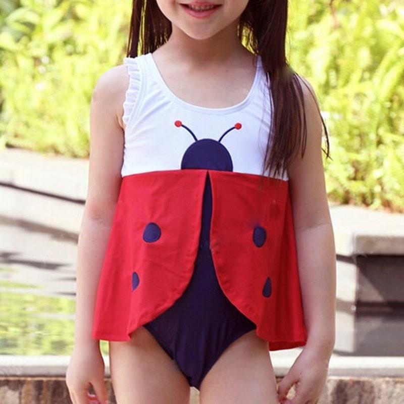 水着 スイムスーツ 子供 子ども 女の子 キッズ ベビー ワンピース テントウムシ 保育園 幼稚園 おしゃれ かわいい Swim 847 おとりよせ Com 通販 Yahoo ショッピング
