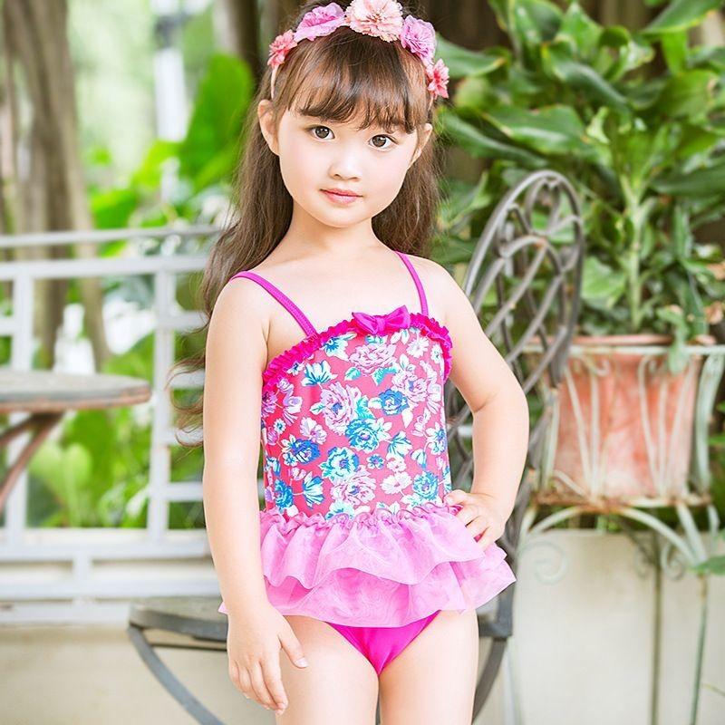 水着 ワンピース水着 女の子 ガール 子供 キッズ ジュニア 可愛い おしゃれ スイムウェア リボン 花 チュール フリル 通販 海外製スイムウェア2years 水着