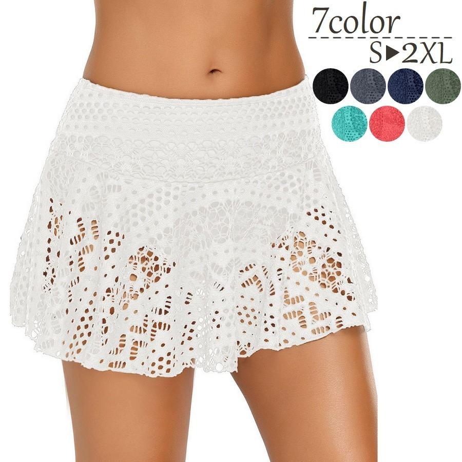 水着 スイムウエア スカート ショーツ付きスカート 単品 レディース ボトムス レーススカート Tバックショーツ付きミニスカート ビキニ インナーパン Swim 901 おとりよせ Com 通販 Yahoo ショッピング