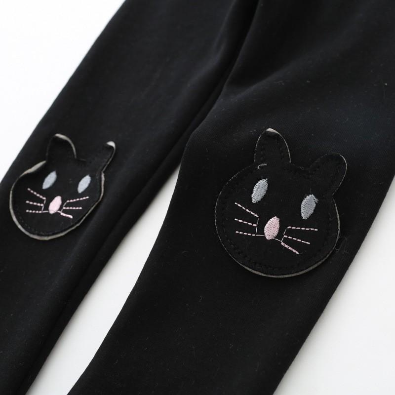長ズボン ロングパンツ ベビー 赤ちゃん 子供服 ボトムス 女の子 ロング丈 膝あて 猫刺繍 アップリケ 動物 猫 可愛い シンプル 無地 ウエストゴ Tai おとりよせ Com 通販 Yahoo ショッピング