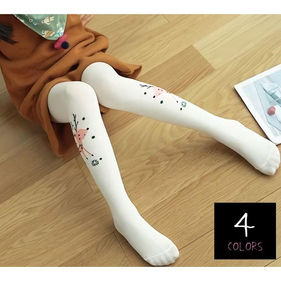 タイツ キッズ 女の子 子供 ファッション小物 秋冬 暖かい 可愛い キュート トナカイ クリスマス プレゼント 贈り物 Tai おとりよせ Com 通販 Yahoo ショッピング