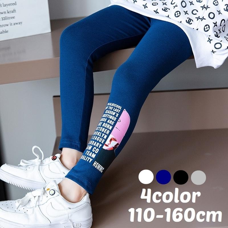 レギンス スパッツ レギパン 9分丈 キッズ ジュニア 子供 女の子 レッグウェア ロングパンツ プリント ロゴ 英字 カジュアル 着回し デイリー Tai おとりよせ Com 通販 Yahoo ショッピング
