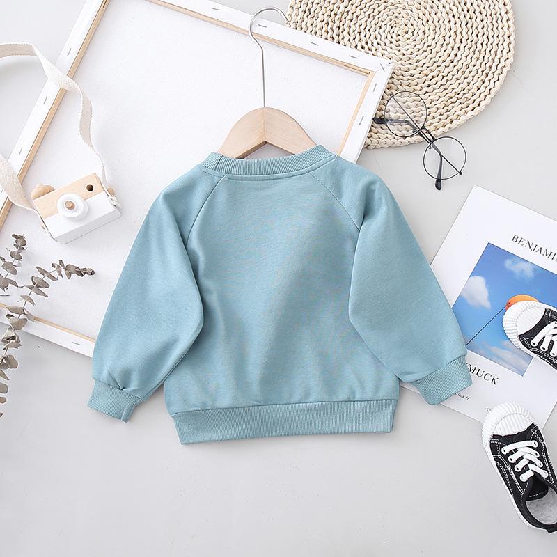 トレーナー 子供服 子ども用 キッズ ベビー 男の子 女の子 トップス 長袖 ラウンドネック プリント柄 恐竜 イラスト ダイナソー かっこいい おし Top 017 おとりよせ Com 通販 Yahoo ショッピング