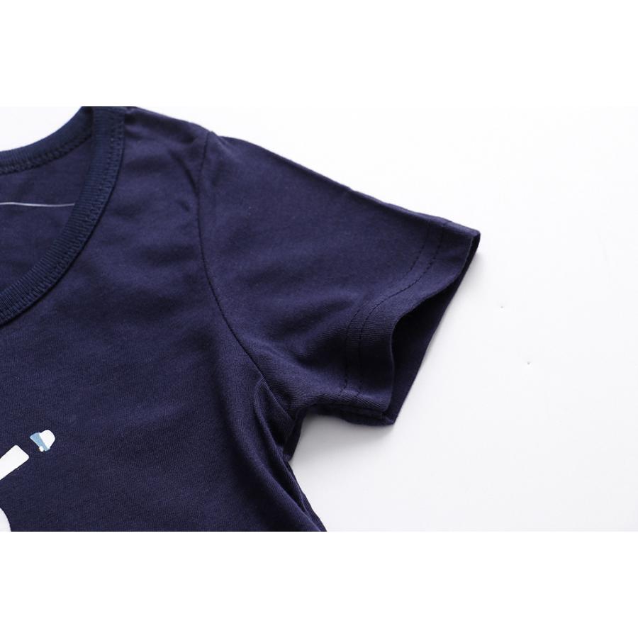 Tシャツ キッズ ベビー 子供用 男の子 トップス 半袖 ラウンドネック 自転車 プリント イラスト シンプル カジュアル お洒落 普段使い お出かけ Top おとりよせ Com 通販 Yahoo ショッピング