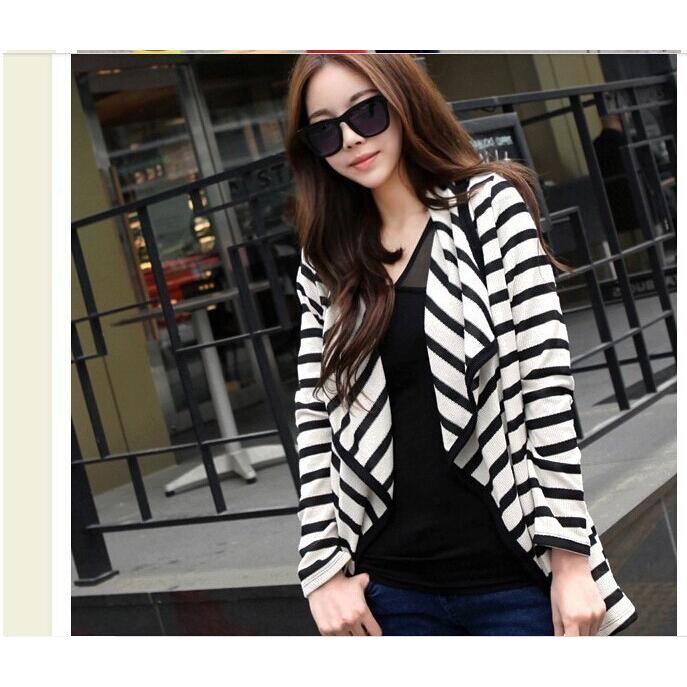 カーディガン トッパーカーディガン レディース 長袖 ボーダー柄 カジュアルデザイン ボーダーカーディガン おしゃれ 女性 婦人 S M L Xl レ Top おとりよせ Com 通販 Yahoo ショッピング