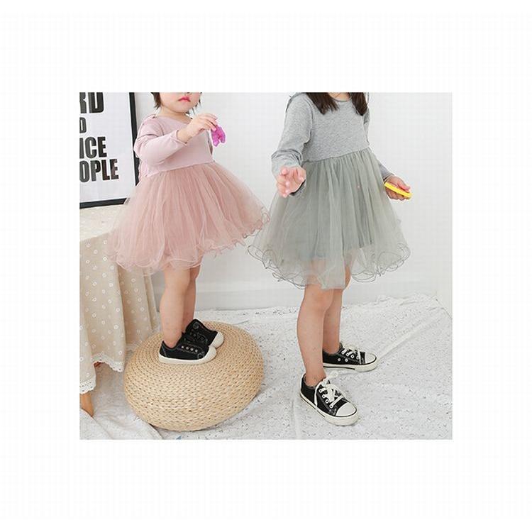 長袖ワンピース キッズ 子供服 ワンピース 長袖 チュールスカート 女の子 ワンピ おしゃれ かわいい 羽 翼 天使 仮装 ハロウィン パーティ 誕生 Top 074 おとりよせ Com 通販 Yahoo ショッピング