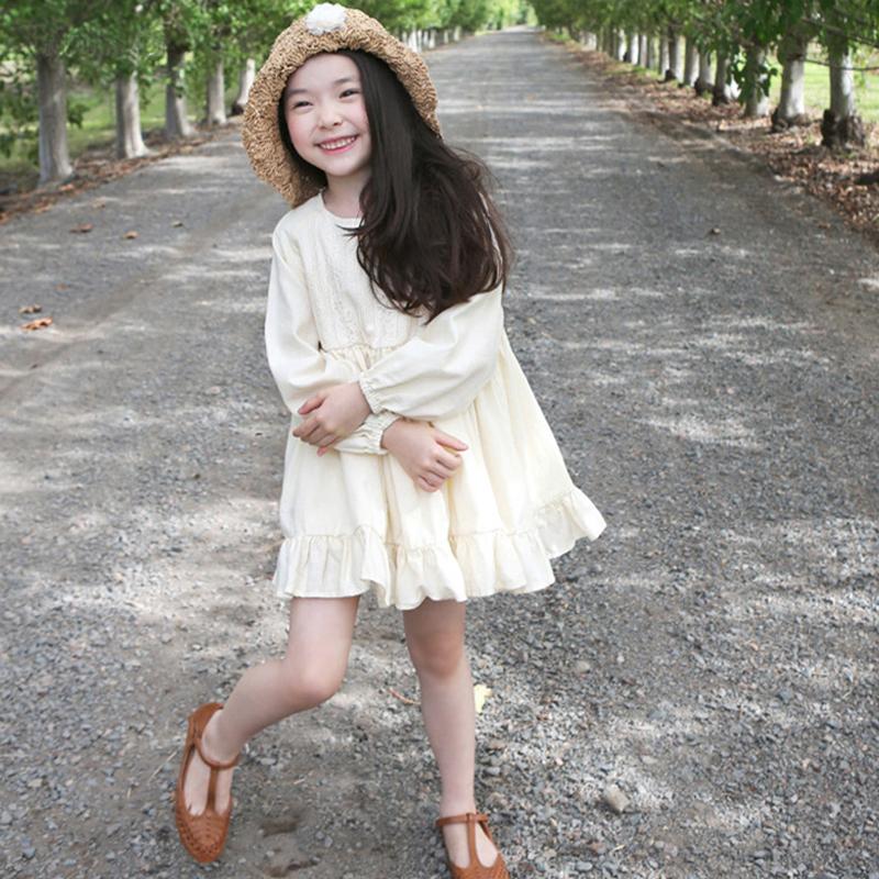 ワンピース キッズ 女の子 ジュニア 子供服 長袖 シンプル 無地 白 フレア フリル 可愛い おしゃれ 大人 上品 100 110 1 130 Top おとりよせ Com 通販 Yahoo ショッピング