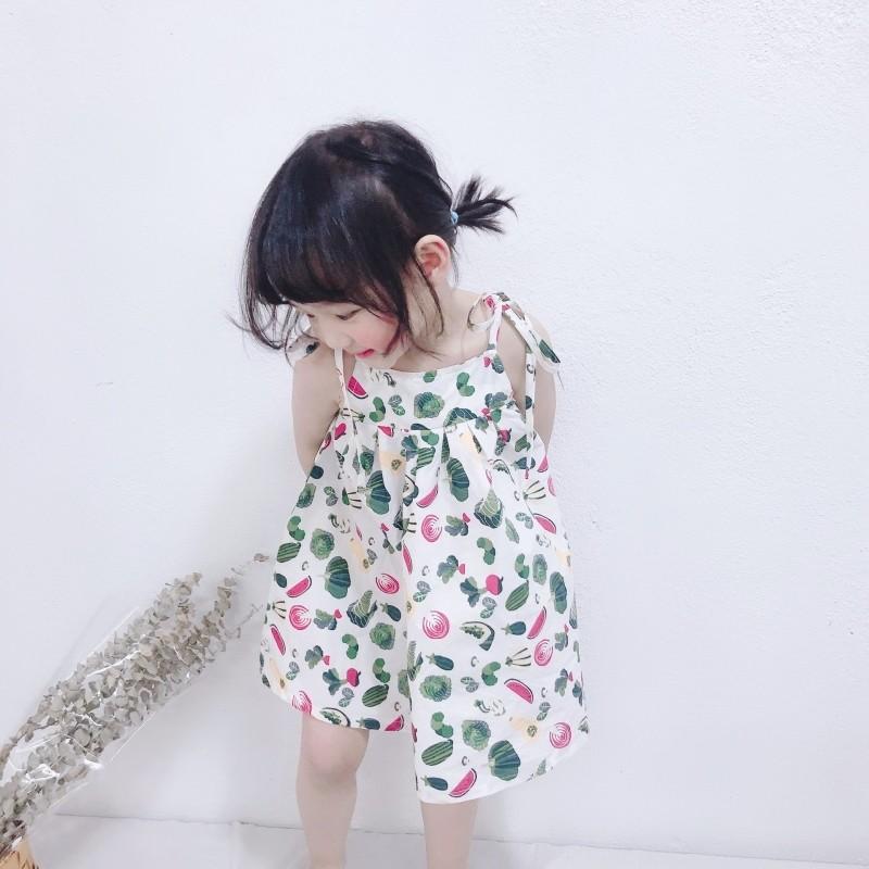 キャミソールワンピース キッズ 女の子 キャミワンピ 80 130cm 肩ひも スイカ ベジタブル 野菜 おしゃれ かわいい Top 103 おとりよせ Com 通販 Yahoo ショッピング
