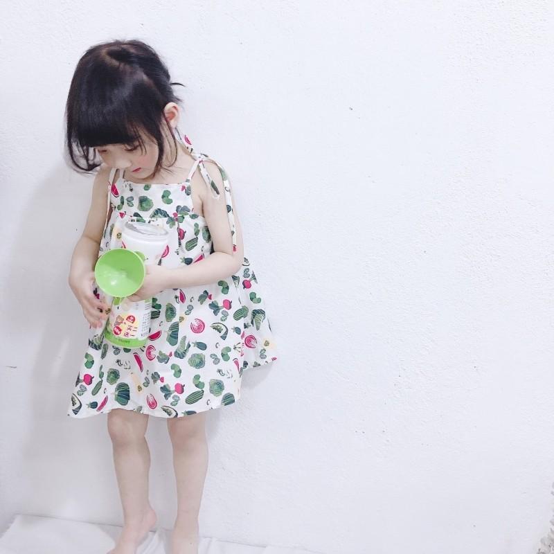 キャミソールワンピース キッズ 女の子 キャミワンピ 80 130cm 肩ひも スイカ ベジタブル 野菜 おしゃれ かわいい Top 103 おとりよせ Com 通販 Yahoo ショッピング