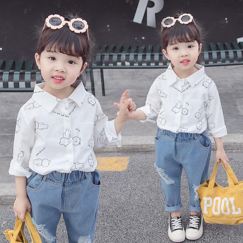 長袖シャツ ブラウス 子供服 キッズ ベビー 男の子 女の子 前開き 襟付き クマ イラスト プリント かわいい おしゃれ Top おとりよせ Com 通販 Yahoo ショッピング