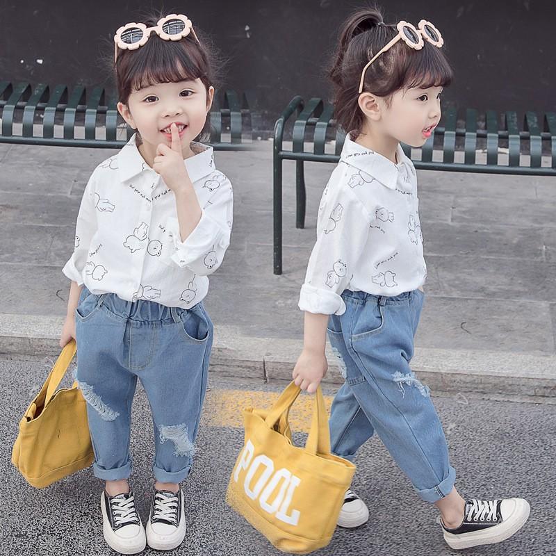 長袖シャツ ブラウス 子供服 キッズ ベビー 男の子 女の子 前開き 襟付き クマ イラスト プリント かわいい おしゃれ Top おとりよせ Com 通販 Yahoo ショッピング