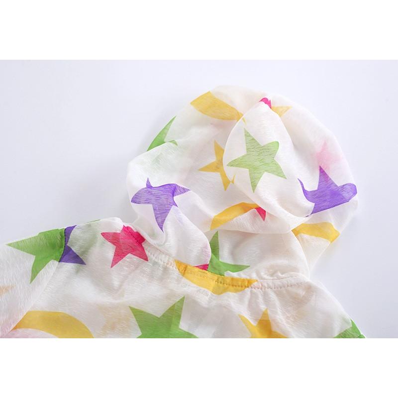 超美品の ジップアップパーカー 長袖 薄手 フード付き 子供用 夏 星 月 スター ムーン 三日月 おしゃれ 可愛い かわいい 男の子 女の子 男児 女児 キッ Karolinemedeiros Com Br