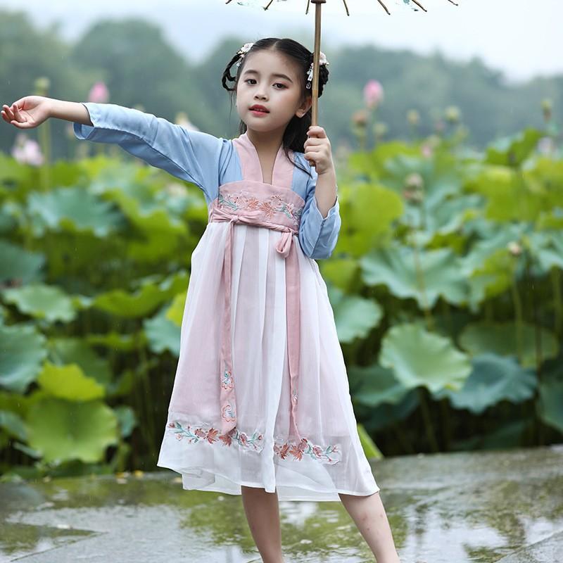 ワンピース 子供服 こども キッズ ジュニア 長袖 チマチョゴリ風 韓国 