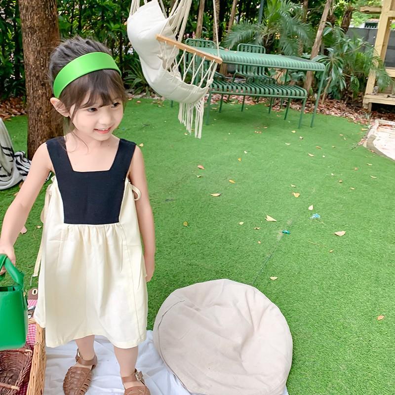 日本初の バイカラー ノースリーブ 女児 女の子 キッズ ワンピース 切り替え 子供服 かわいい おしゃれ シンプル カジュアル リボン ワンピース チュニック サイズ 130cm Goldenshoppingcalhau Com Br