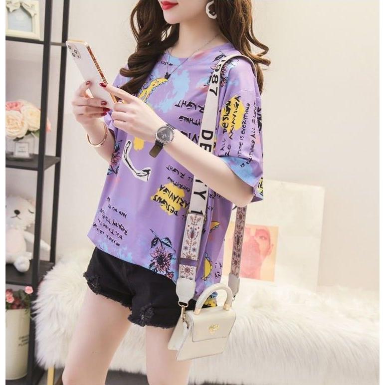 チュニック レディース トップス 半袖 クルーネック プルオーバー カットソー チュニックワンピース 英字ロゴ プリント 恐竜 イラスト おしゃれ 可 Top おとりよせ Com 通販 Yahoo ショッピング