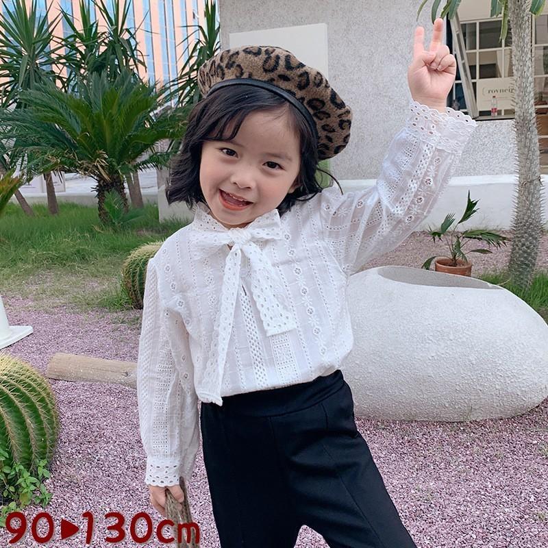 ブラウス 長袖 ボウタイ プルオーバー 子供服 キッズ トップス 透かしレース おしゃれ きれいめ 上品 かわいい 可愛い ガーリー 女の子 女児 女 Top 41715 1 おとりよせ Com 通販 Yahoo ショッピング