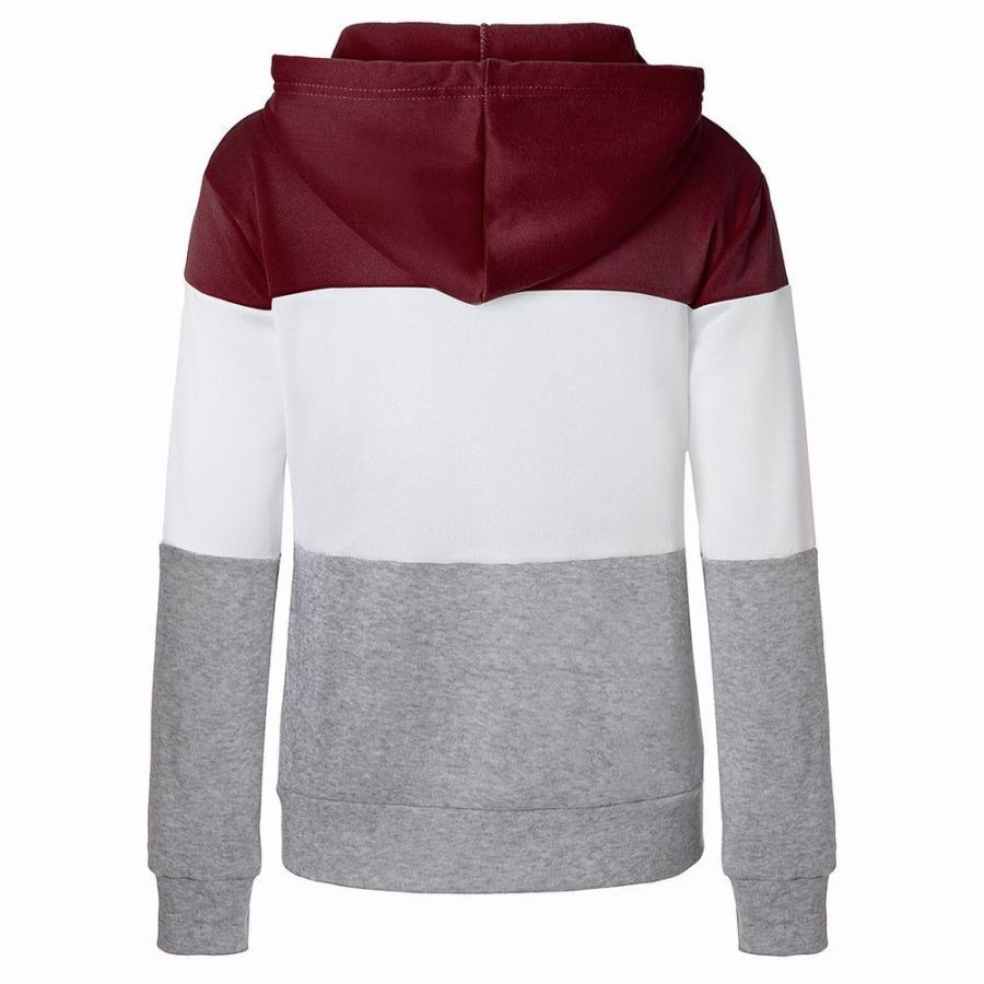 パーカー ジップアップ フード付き 裏起毛 レディース 婦人服 フーディー トップス トリコロールカラー 前開き ファスナー 無地 おしゃれ カジュア Top おとりよせ Com 通販 Yahoo ショッピング