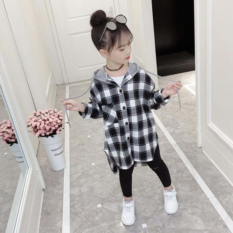 シャツ パーカー 長袖 女の子 男の子 羽織 キッズ ジュニア チェック 格子柄 赤 黒 ボタンシャツ おしゃれ 春 秋 可愛い かっこいい 子供服 Top おとりよせ Com 通販 Yahoo ショッピング