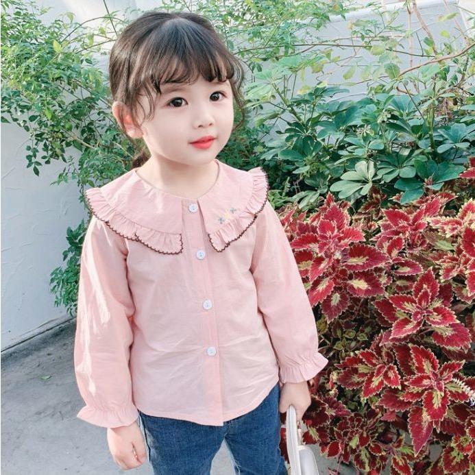 長袖ブラウス シャツ 子供服 キッズ ベビー ビッグカラー フリル襟 ステッチ刺繍 袖口ゴム ギャザー かわいい おしゃれ :top-47078:おとりよせ.com - 通販 - Yahoo!ショッピング 長袖ブラウス シャツ 子供服 キッズ ベビー ビッグカラー フリル襟 ステッチ刺繍 袖口ゴム ギャザー かわいい おしゃれ :top-47078:おとりよせ.com - 通販 - Yahoo!ショッピング