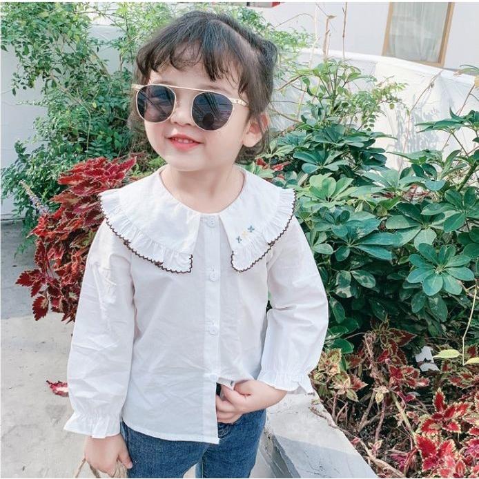 長袖ブラウス シャツ 子供服 キッズ ベビー ビッグカラー フリル襟 ステッチ刺繍 袖口ゴム ギャザー かわいい おしゃれ :top-47078:おとりよせ.com - 通販 - Yahoo!ショッピング 長袖ブラウス シャツ 子供服 キッズ ベビー ビッグカラー フリル襟 ステッチ刺繍 袖口ゴム ギャザー かわいい おしゃれ :top-47078:おとりよせ.com - 通販 - Yahoo!ショッピング