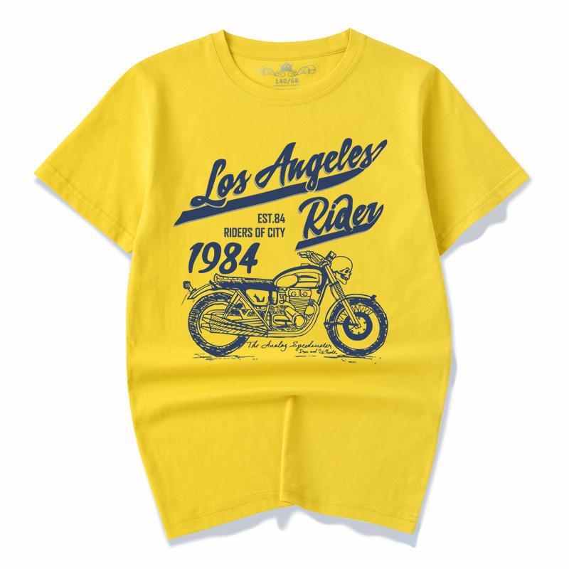 Tシャツ キッズ メンズ 半袖 クルーネック バイク アメリカン プリント イラスト 英字 ロゴ カジュアル お揃い ペアルック おしゃれ かっこいい Top おとりよせ Com 通販 Yahoo ショッピング