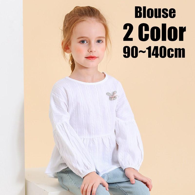 ブラウス チュニック 長袖 子供服 薄手 春コーデ カットソー トップス 袖ゴム ラウンドネック Aライン プルオーバー フリル かわいい おしゃれ Top おとりよせ Com 通販 Yahoo ショッピング