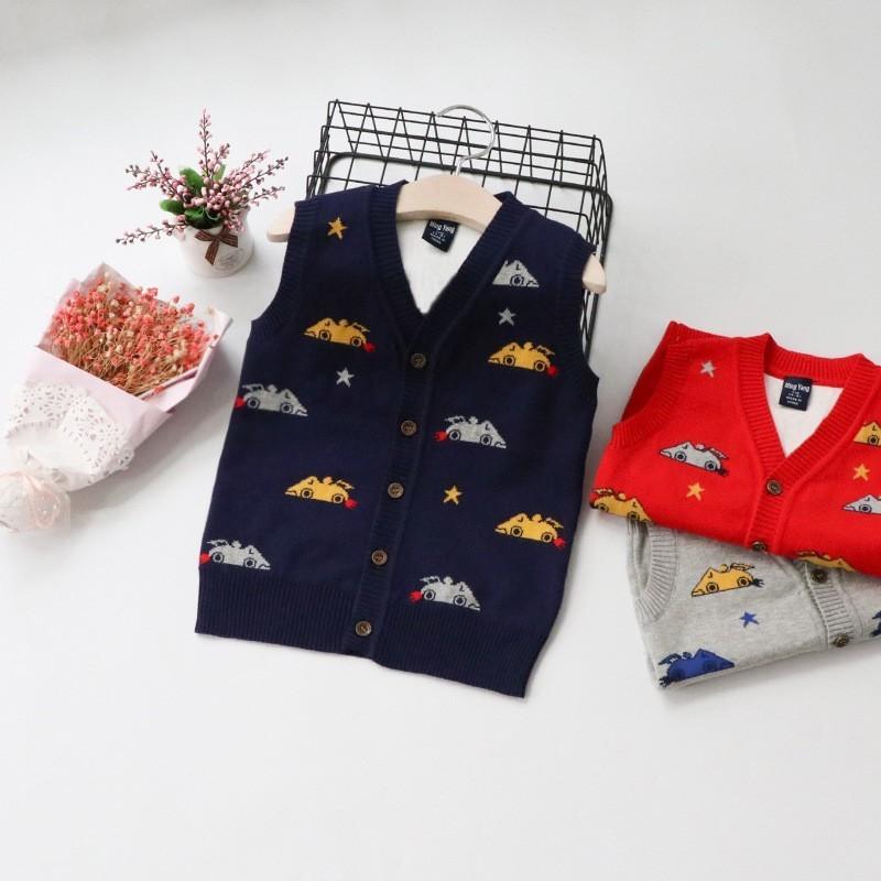 ニットベスト ジレ チョッキ Vネック 前開き 子供服 キッズ トップス 車柄 レーシングカー カジュアル カッコイイ 男の子 男児 子供用 子ども服 Top おとりよせ Com 通販 Yahoo ショッピング