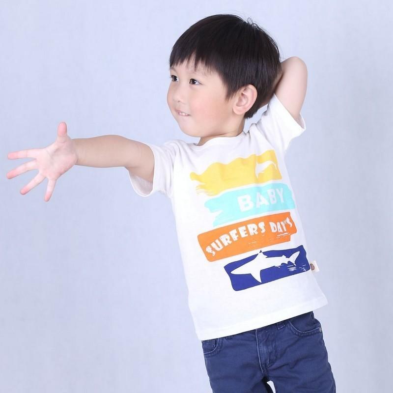 超人気の Tシャツ 半袖カットソー 子供服 ベビー キッズ 男の子 女の子 ラウンドネック イラスト プリント サメ マリン イカリ おしゃれ かっこいい かわ Cyberuonline Rsu Ac Th