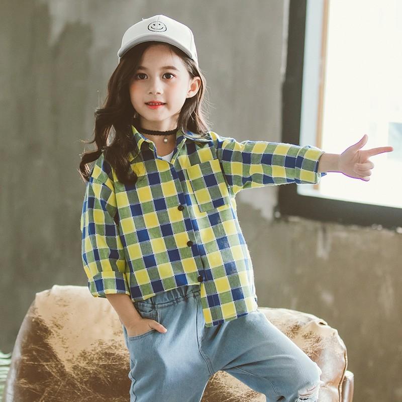 シャツ チェックシャツ 子供用 女の子 男の子 キッズ ジュニア  